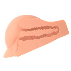 Мастурбатор дупе Perfect 10 Booty PDX Plus – вагина и анус, 24,1 × 34,3 см, светъл тен