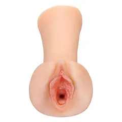 Мастурбатор вагина Juicy Snatch PDX Extreme – употреба без лубрикант, 13,5 см, тъмен тен