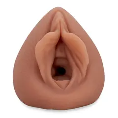 Мастурбатор вагина Sorority Snatch PDX Extreme – еластичен handjob, 13,4 см, тъмен тен