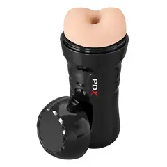 Мастурбатор анус Wet Bussies Super Bangin’ Butthole PDX Extreme – вакуум и водна активация, 20,8 см, светъл тен