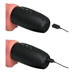 Тласкащ вибратор King Cock Plus Thruster – вибрации, затопляне, 27,1 см, светъл тен