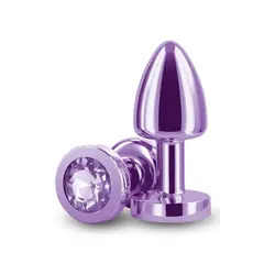 Метален анален разширител Rear Assets, Лилав, Размер S, 6 см.