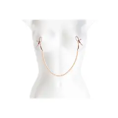 Щипки за зърна Bound DC1 Rose Gold, регулируеми