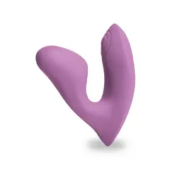 Вибратор с клиторен стимулатор Desire Demure, Розов, 7 Функции