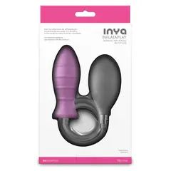 Надуваем анален разширител Inya InflataPlay, Розов