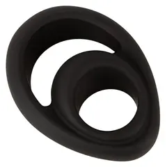Силиконов пенис ринг за пенис и тестиси с клиторен стимулатор Erecto