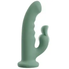 Въртящ се вибратор заек LUVIO, 10 режима, турбо бутон, вакуумна основа