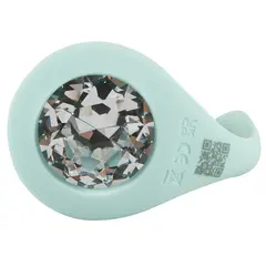 Вибриращ Butt Plug JUVELA, дистанционно, 10 режима, анален стопер, скъпоценен камък