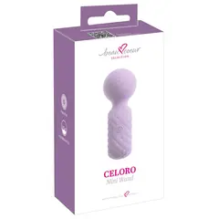 Мини вибратор CELORO Mini Wand, 10 режима, компактен масажор, водоустойчив