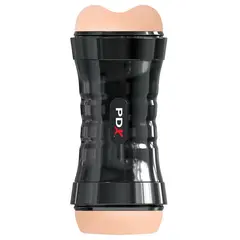 Мастурбатор двоен Super Flip-A-Pussy Over PDX Extreme – вагина и анус, 26 см, светъл тен