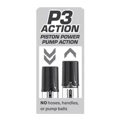 Пенис помпа Pump Worx Max Boost – черен / прозрачен, с вакуум и измервателна скала, 28.6 см