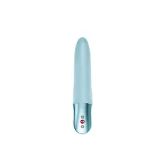 Извит силиконов вибратор за G-точка Fun Factory Diva Dolphin, Син