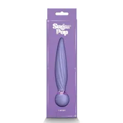 Ротиращ Вибратор Sugar Pop Twist, 7 режима, 16 см, Лилав