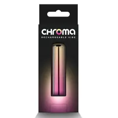 Мини вибратор Chroma Sunrise Small, 10 режима, Многоцветен