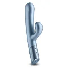 Вибратор заек Royals Countess, 20 режима, 24,0 см, Син