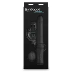 Секс машина с тласъци и подгряване Renegade Super Stroker, Черен