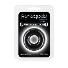 Пенис ринг Renegade Fireman Ring, 5 см, Черен