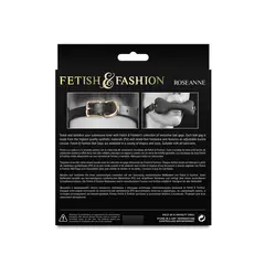 Еротична топка за уста с форма на кокал Fetish & Fashion Roseanne Черен