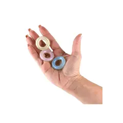Комплект пенис рингове Fantasia Stamina Rings, 3 броя, Многоцветни