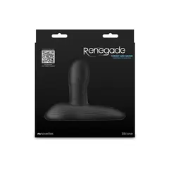 Силиконова вибрираща подложка Renegade Thrust & Grind, App Control, Черен