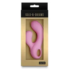Вибратор Заек Gold-n-Dreams Agatha, Розов