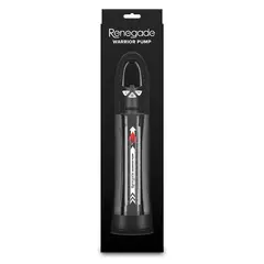 Хидропомпа за пенис Renegade Warrior Pump, LCD дисплей, Презареждаема, Черна