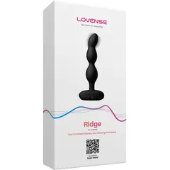 Смарт въртящ се анален вибратор Lovense Ridge, Черен