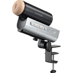 Смарт мастурбатор с тласкащо движение Lovense Solace Pro, Черен