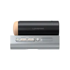 Смарт мастурбатор с тласкащо движение Lovense Solace Pro, Черен