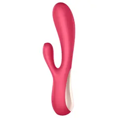 Смарт вибратор за двойна стимулация с App контрол Satisfyer Mono Flex, Червен