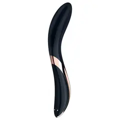 Вибратор за G-точка с подвижно топче Satisfyer Rrrolling, Черен