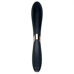 Вибратор за G-точка с подвижно топче Satisfyer Rrrolling, Черен