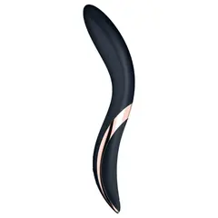 Вибратор за G-точка с подвижно топче Satisfyer Rrrolling, Черен