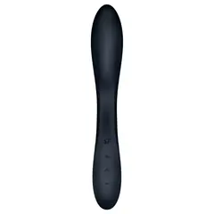 Вибратор за G-точка с подвижно топче Satisfyer Rrrolling, Черен