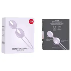 Вагинални топчета за тазово дъно Fun Factory Smartballs Duo, Лилав
