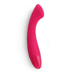 Вибратор за G-точка Moka G-Vibe, 12 функции, 19.7 см, Вишна