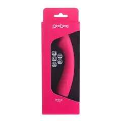 Вибратор за G-точка Moka G-Vibe, 12 функции, 19.7 см, Вишна