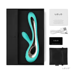 Силиконов заек вибратор за двойна стимулация LELO Soraya 2, 12 функции