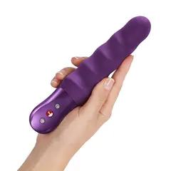 Пулсатор с тласкащо движение Fun Factory Stronic Surf, Тъмно виолетов