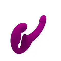 Двойно силиконово дилдо Fun Factory Share Lite, Лилаво