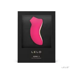 Клиторен стимулатор със звукови вълни LELO Sona 2, Вишна