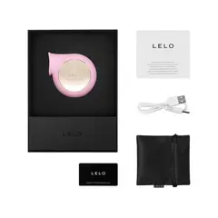 Клиторен стимулатор със звукови вълни LELO Sila, 8 функции, Розов