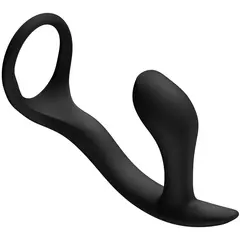 Анален плъг с ринг за простатна стимулация Fun Factory Bootie Ring, Черен