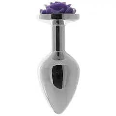 Анален разширител с роза Rear Assets Rose Лилав, размер M