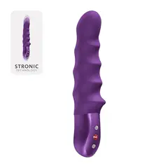Пулсатор с тласкащо движение Fun Factory Stronic Surf, Тъмно виолетов