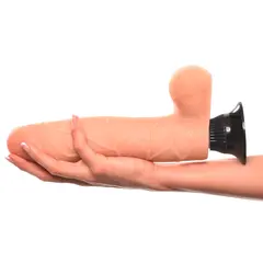 Реалистичен вибратор Real Feel Deluxe No. 9 – телесен, с вендуза, 24 см