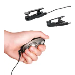 BDSM щипки за зърна с електростимулация Shock Therapy Nipple Clamps Fetish Fantasy Series – черен/сребрист