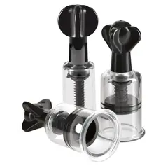 BDSM смукатели за зърна и клитор Limited Edition Super Suckers Trio Fetish Fantasy Series черни