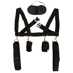 Комплект фиксиращи колани Heavy Duty Position Master Fetish Fantasy Series – черен