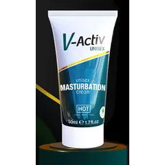 Унисекс крем за мастурбация със CBD, V-Activ Unisex, 50 мл – за клитора и пениса
